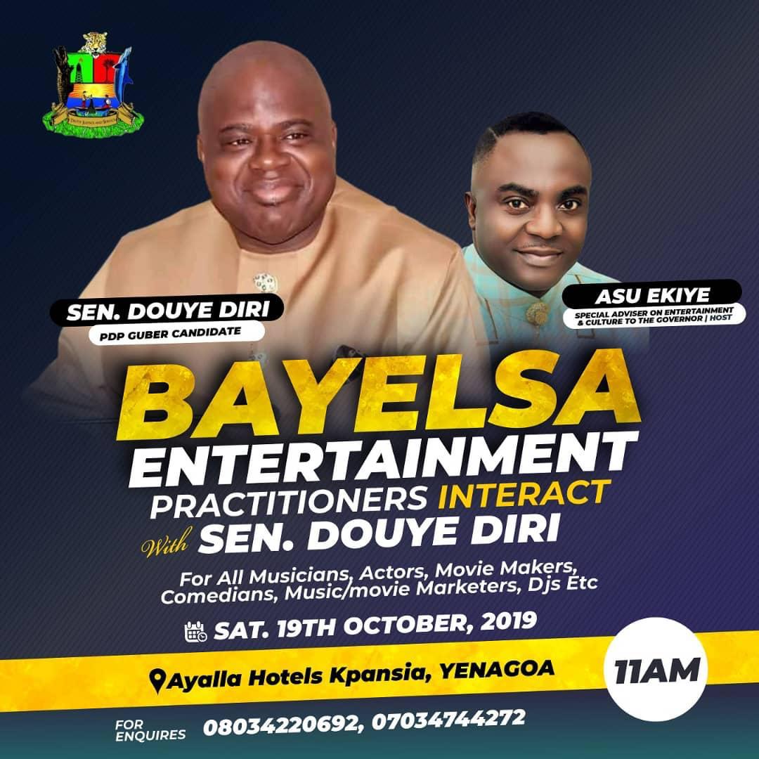 Quick Announcement For Bayelsa State Entertainment Practitioners 2