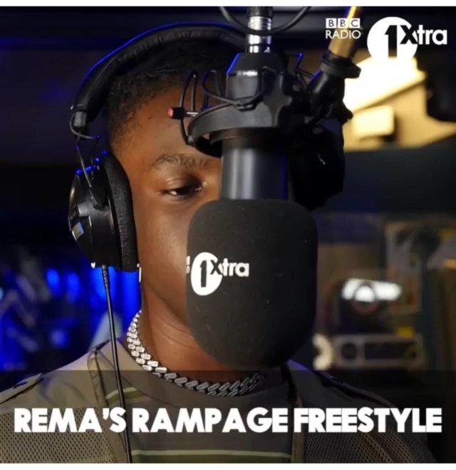 [Music] Rema - Rampage freestyle 8