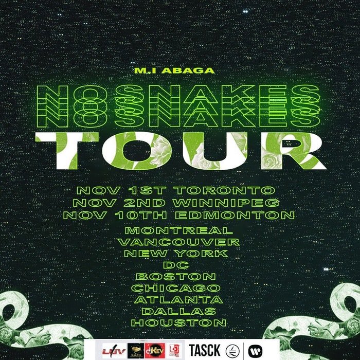 Rapper, M.I Abaga Set To Kick Off "NoSnakeTour – To Diss Vector? 1