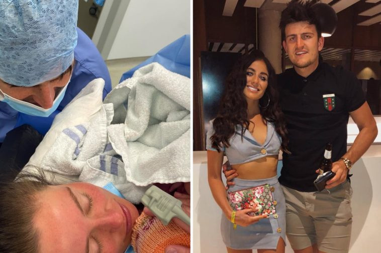 Manchester United Captain, Harry Maguire Announces The Birth Of Second Child With Fiancée Fern Hawkins 8