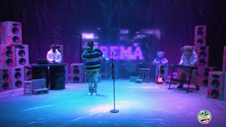 [Video] Rema Performs For EA Fifa 21 2