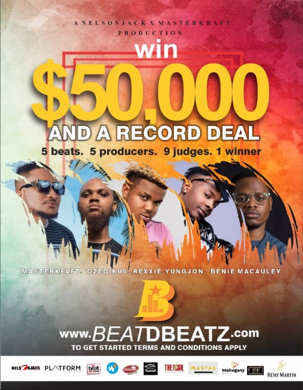 Win $50,000 From The Ongoing BEAT D BEATZ Music Competition , Download Beat By Masterkraft, Rexxie,Youngjonn, Ozedikus and Benie 7