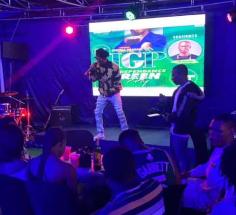 Watch The Full Video Of Jah Wondah's Performance At The IGP Independence Party 9