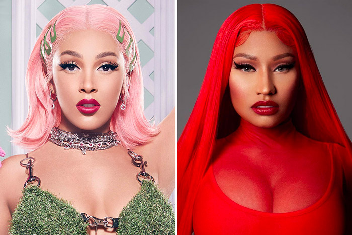 Doja Cat And Nicki Minaj Break Guinness World Record, Make #1 On Billboard Hot 100 1