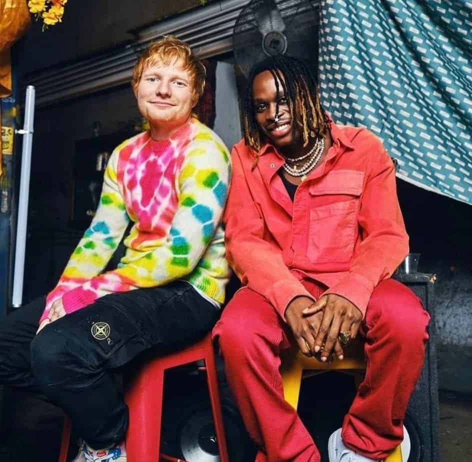 Fireboy Debuts On UK Top 10 Chart With The Help of Ed Sheeran 9