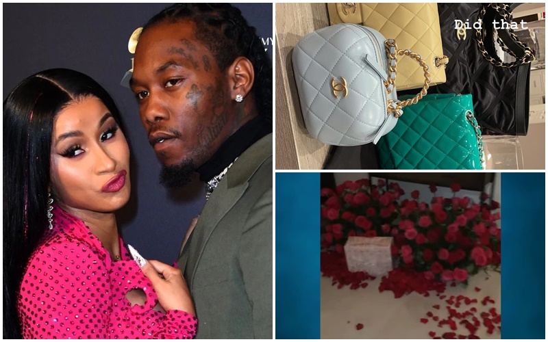 Cardi B Reveals The Sweet And Extravagant Surprises From Offset For Valentine’s Day 1