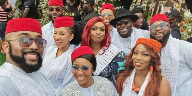 Banky W, Adesua Etomi, others attend Mercy Chinwo's traditional wedding ceremony 17