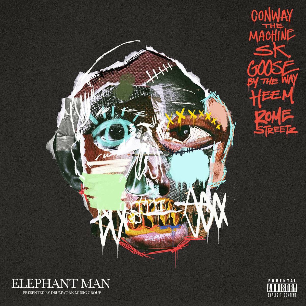 Conway the Machine, Goosebytheway, SK Da King Ft. Heem B$F & Rome Streetz – Elephant Man 2