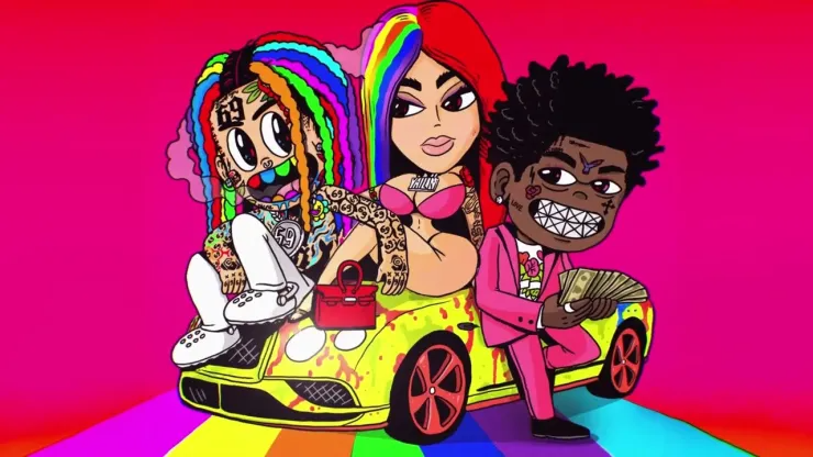 6ix9ine Ft. Kodak Black & Yailin la Mas Viral – Shaka Laka 3