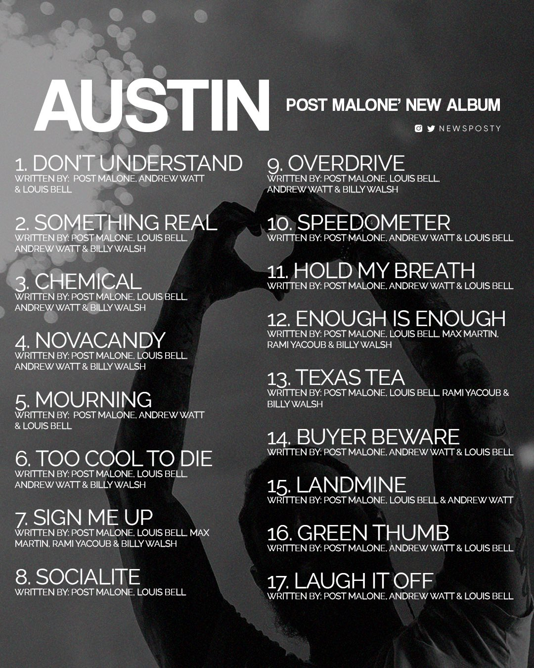 Post Malone – AUSTIN [Album] 2