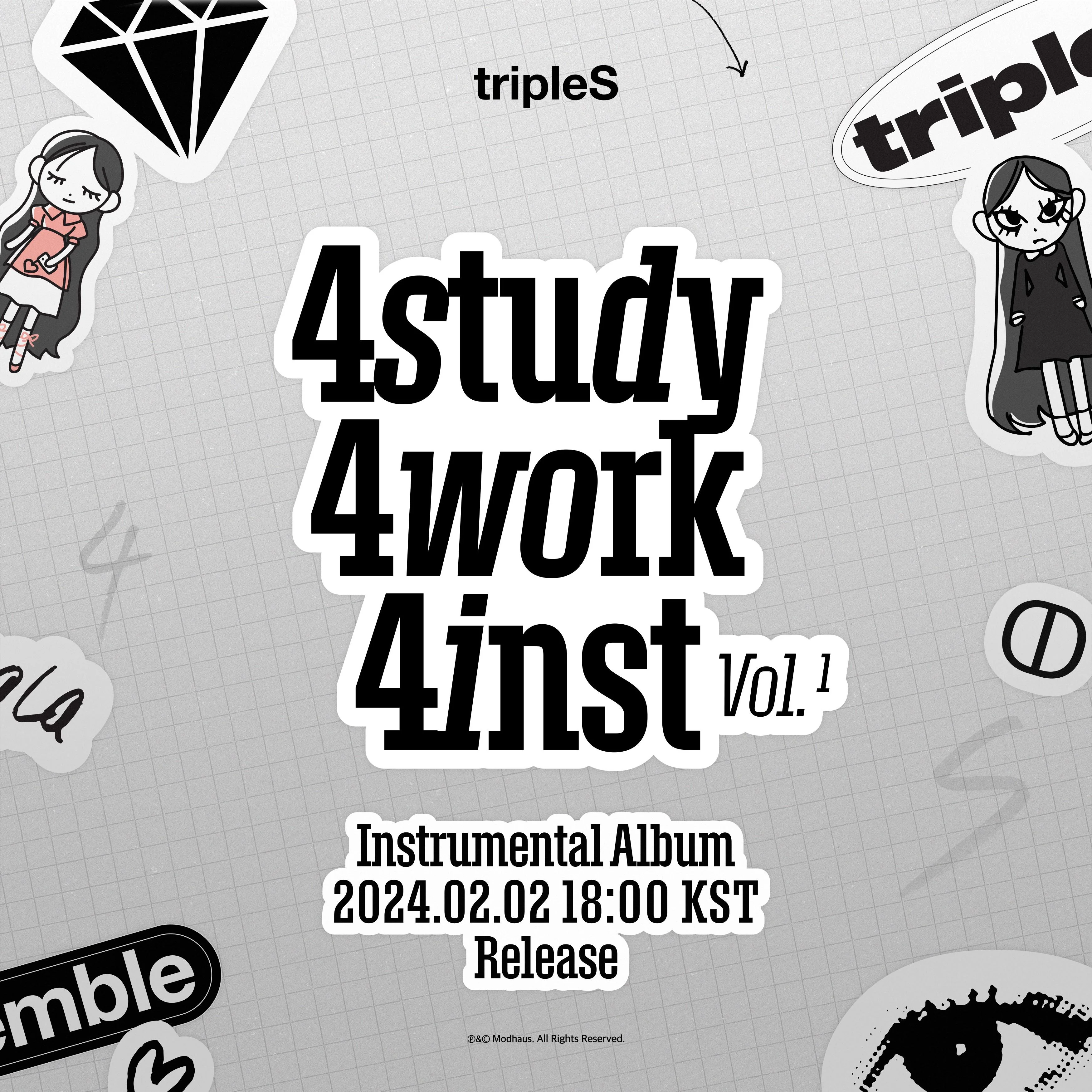 tripleS 4study 4work 4inst Vol.1 Zip Download